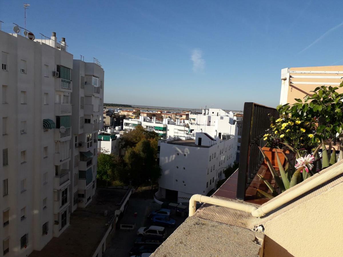 Atico Con Espectacular Terraza Con Vistas Magnificas A La Desembocadura Del Guadalquivir Apartment Sanlúcar de Barrameda Exterior photo
